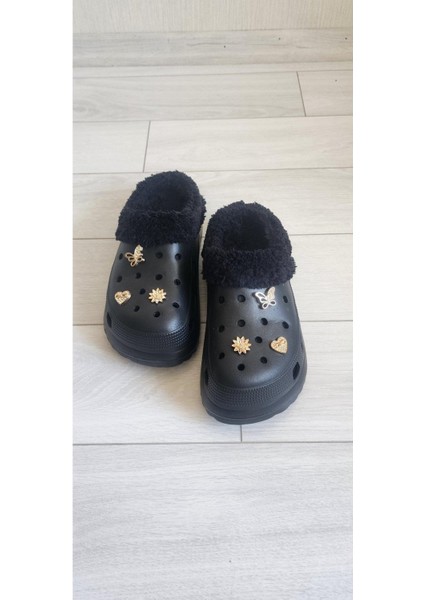 Içi Kürklü Taşlı Şık Doktor Hemşire Aşcı Terliği modelleri