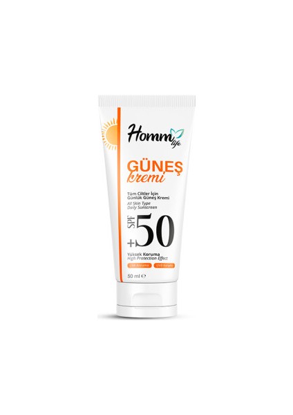 Güneş Kremi 50 Spf 50 ml