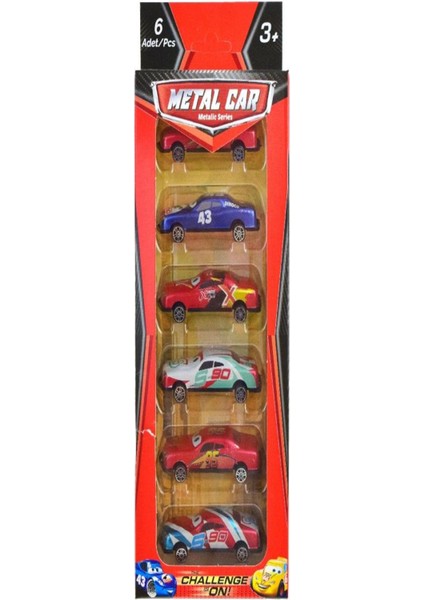 BRN-2493 Metal Araba 6lı Mqeen