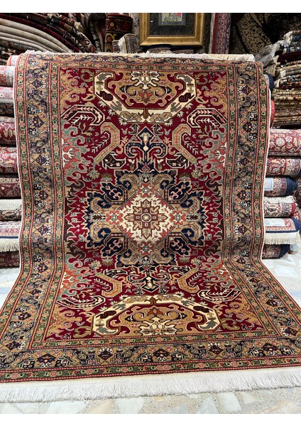 Rd Ramazan Dağ El Halı Sanatı El Dokuma Kayseri Hacılar Dokuması Ebat 230 x 150