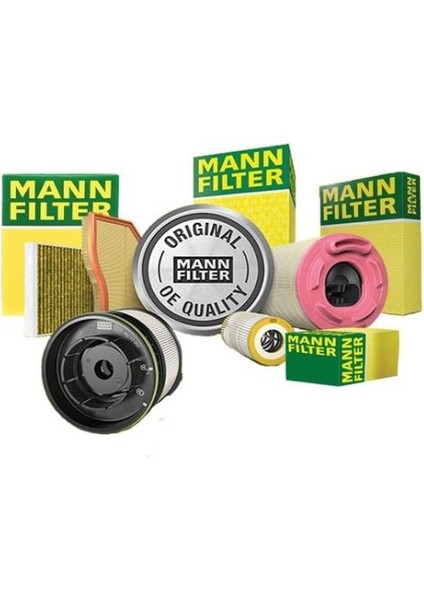 Vw Jetta 1.4 Tsı Mann Filtre Bakım Seti 2007-2010 Cax 122 Hava+Yağ+ Polen