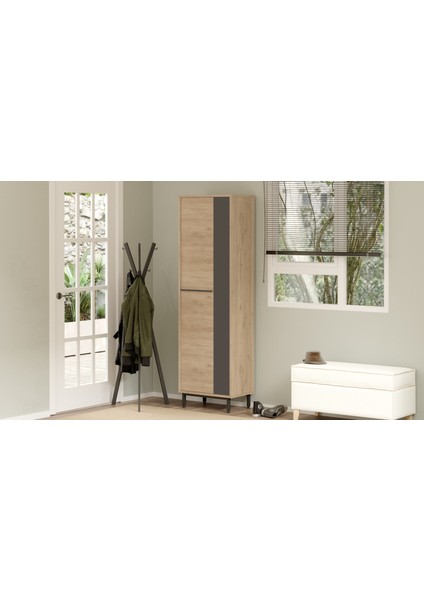 Sleek Ayakkabılık Metal Ayaklı 9 Raflı Sepet-Antrasit Sk2-Sa modelleri