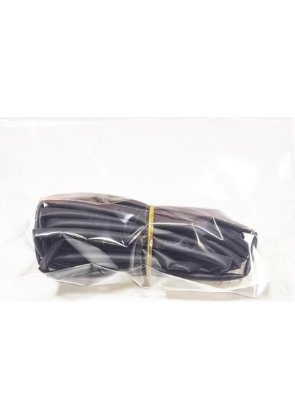 4mm Isı ile Daralan Siyah Makaron 5 metre, Daralma oranı 2/1, Çalışma -55/+125 Derece
