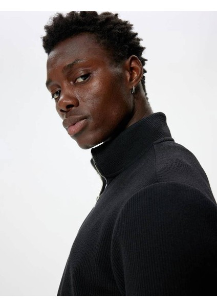 5WAM70041MK Koton Erkek Sweat Siyah fiyatları