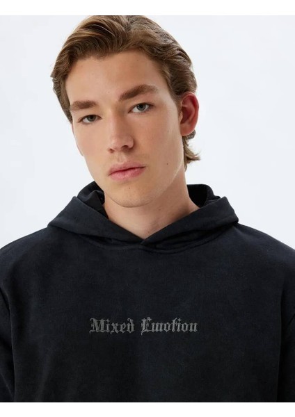 5WAM70009MK Koton Erkek Sweat Siyah fiyatları