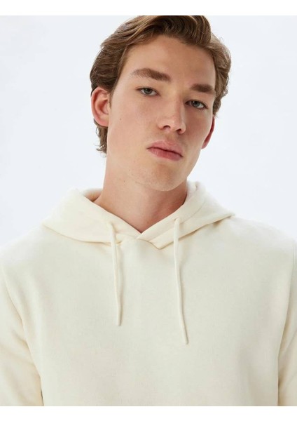 5WAM70001MK Koton Erkek Sweat Ekru
