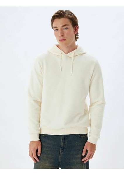 5WAM70001MK Koton Erkek Sweat Ekru modelleri