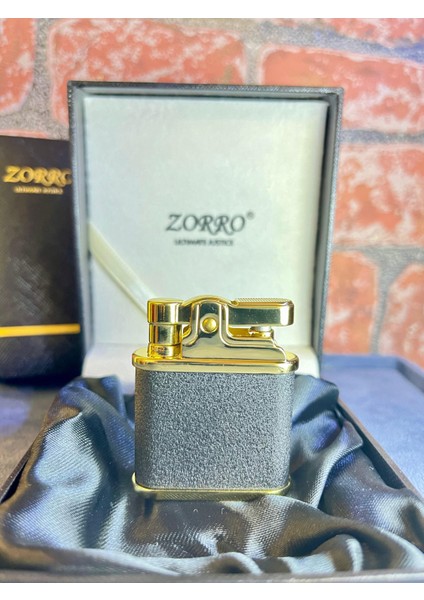 Lüks Tasarım Zippo Tarz Benzinli Çakmak