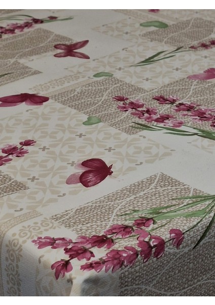 Elyaflı Pvc Muşamba - Desenli Silinebilir Masa Örtüsü fırsatları