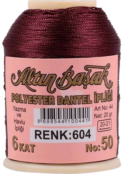 Altınbaşak Oya ve Dantel Ipi 20 gr - Royaleks - No: 604