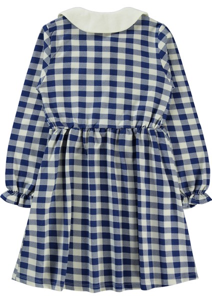Kız Çocuk Elbise 6-9 Yaş Lacivert fiyatları