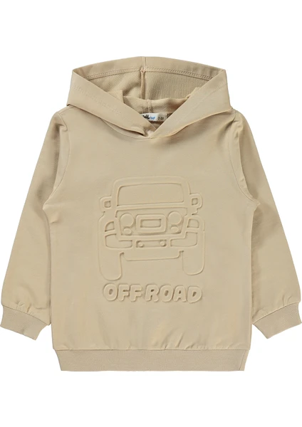 Civil Boys Erkek Çocuk Sweatshirt 2-5 Yaş Taş Rengi