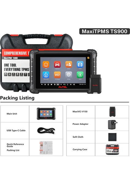 Maxitpms TS900 Tpms ve Arıza Tespit Cihazı-Özel Energy Otomotiv