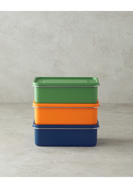 Harper Paslanmaz Çelik Lunch Box 900 ml Lacivert