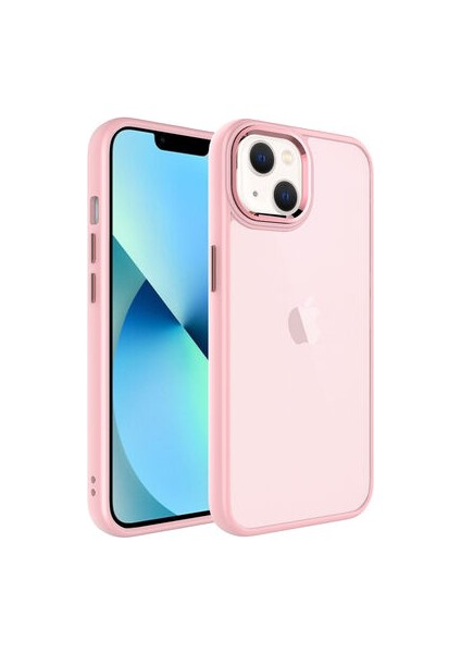 iPhone 13 Kılıf Buzlu Sert Pc May Kapak