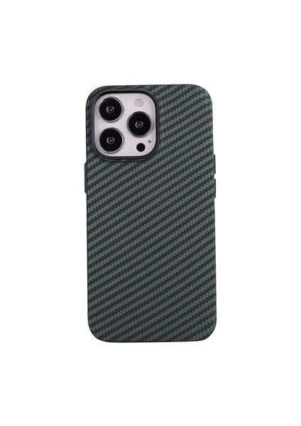iPhone 12 Pro Kılıf Karbon Fiber Tasarımlı Karbono Kapak
