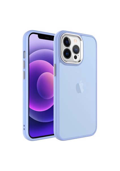 iPhone 13 Pro Kılıf Buzlu Sert Pc May Kapak