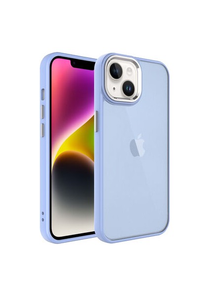 iPhone 14 Plus Kılıf Buzlu Sert Pc May Kapak