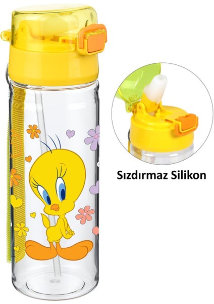 Siyah Renk Tokalı Okul Çantası ve Tweety Suluk 2'li Kırtasiye Seti, Su Geçirmez Çanta indirimleri