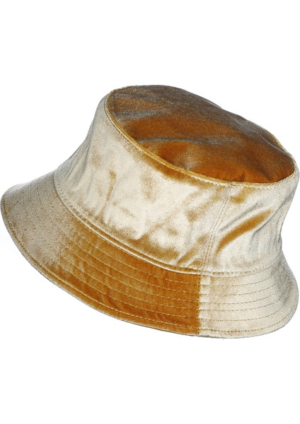 Unisex Safari Şapka Düz Fo 7064 Hardal