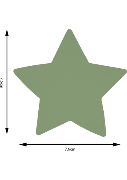 Şekilli Delgeç Yıldız 7.6 cm KM8830