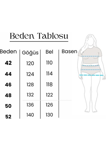 Even Plus Size Kremit Omuz Büzgülü Büyük Beden Viskon Gömlek 46 Beden