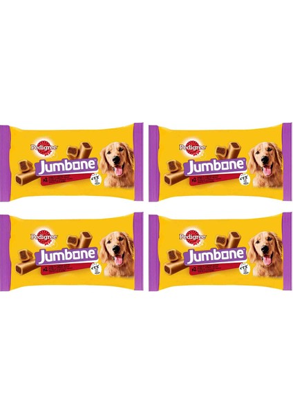 Jumbone Sığır Etli Ödül Maması 180 G 4x