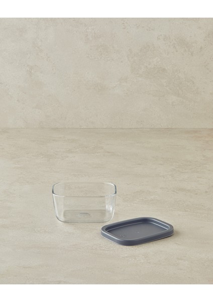 Fresh Safe Cam Saklama Kabı 405 ml Gri fiyatları