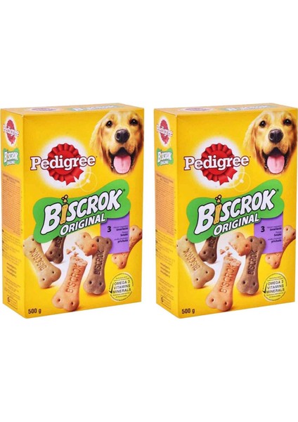 Biscrok Ödül Bisküvisi 500 G 2x