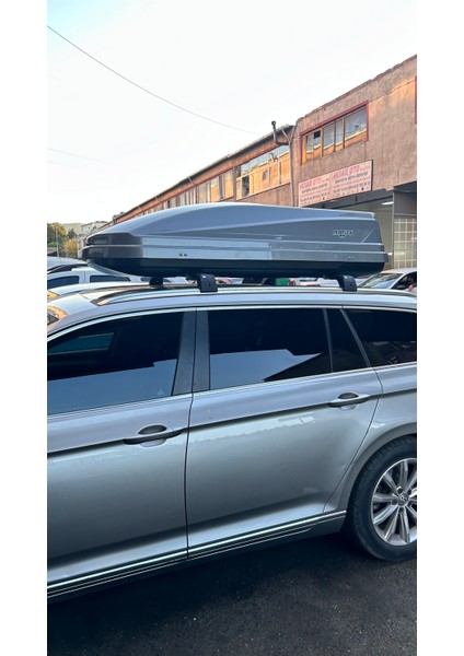 500 Lt Exclusive Port Bagaj parlak Gri tek açılır