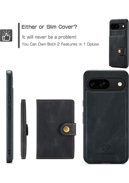 Google Pixel 9 Için Retro Manyetik Cüzdan Telefon Kılıfı (Yurt Dışından) fiyatları