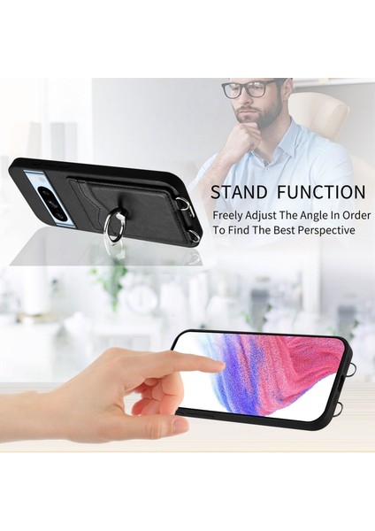 Google Pixel 8 Pro Için R20 Yüzüklü Kart Tutucu Kılıfı (Yurt Dışından) fırsatları