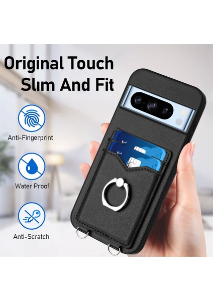 Google Pixel 8 Pro Için R20 Yüzüklü Kart Tutucu Kılıfı (Yurt Dışından) indirimleri