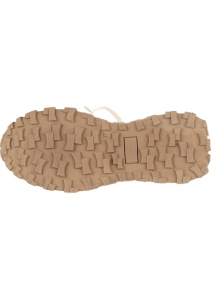 Haki Krem Deri Kadın Spor Ayakkabı 01WA8600 indirimleri