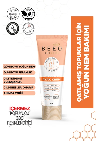 Bee' o  Apicare Ayak Kremi 50 ml