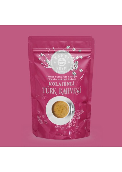 Kahve Keyfı 100GR Kolajenlı Turk Kahvesı