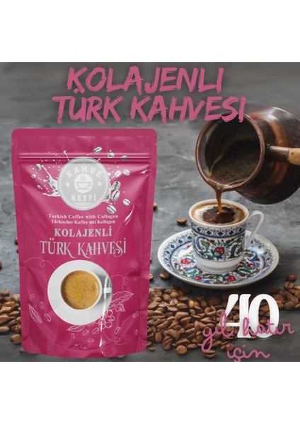 Kahve Keyfı 100GR Kolajenlı Turk Kahvesı