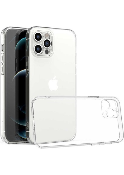 Iphone 12 Pro Kılıf Kamera Korumalı Süper Silikon