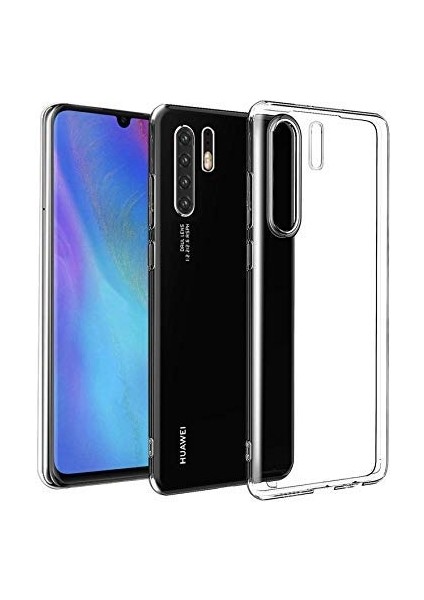 Huawei P30 Pro Kılıf Kamera Korumalı Süper Silikon