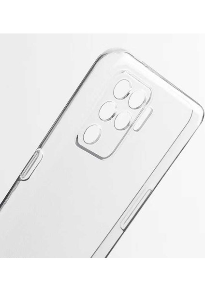 Oppo Reno 5 Lite Kılıf Kamera Korumalı Süper Silikon