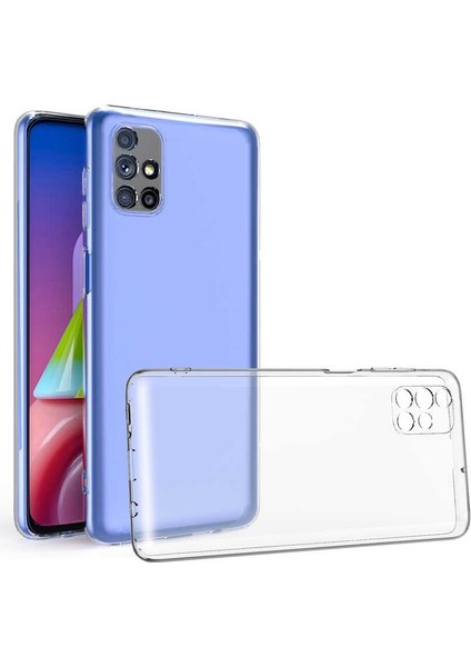 Samsung Galaxy M51 Kılıf Kamera Korumalı Süper Silikon