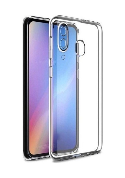 Samsung Galaxy M20 Kılıf Kamera Korumalı Süper Silikon
