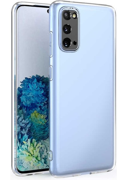 Samsung Galaxy S20 Plus Kılıf Kamera Korumalı Süper Silikon