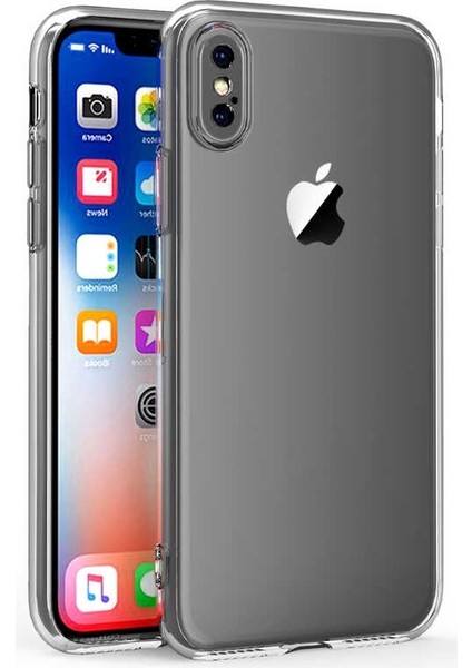 Iphone x Kılıf Kamera Korumalı Süper Silikon