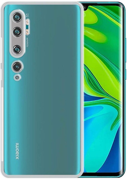 Xiaomi Mi Note 10 Kılıf Kamera Korumalı Süper Silikon