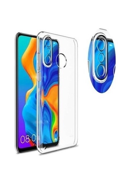 Huawei P30 Lite Kılıf Kamera Korumalı Süper Silikon