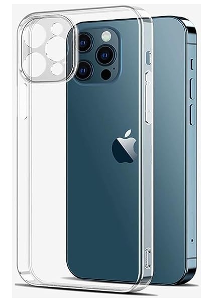 Apple iPhone 14 Pro Kılıf Kamera Korumalı Süper Silikon