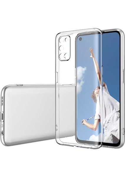 Oppo A52 Kılıf Kamera Korumalı Süper Silikon