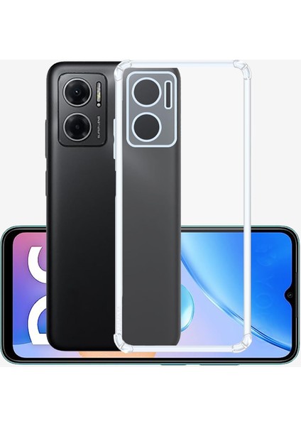 Xiaomi Redmi Note 11E Kılıf Kamera Korumalı Süper Silikon