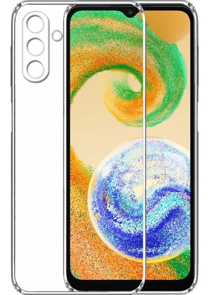 Samsung Galaxy A04S Kılıf Kamera Korumalı Süper Silikon